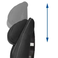 Head supports 9-way height adjustable – easy and quick to adjust, grows step by step with your child